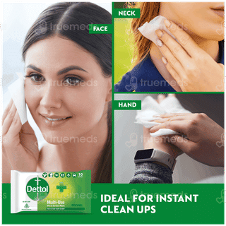 Dettol Original Multi Use Skin & Surface Wipes 10