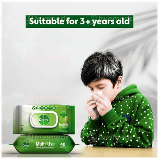 Dettol Original Multi Use Skin & Surface Wipes 10