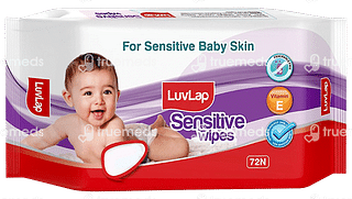 Luvlap Sensitive Baby Wipes 72