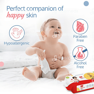 Luvlap Moisturising With Jojoba Oil Baby Wipe 72