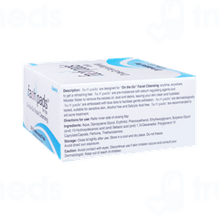 Fash Pads On The Go Facial Cleansing Pre Moistened Pads 30