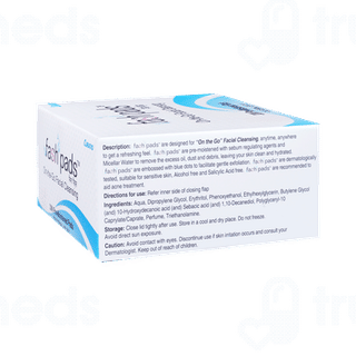 Fash Pads On The Go Facial Cleansing Pre Moistened Pads 30