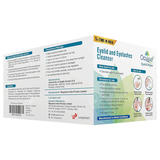 Oculeaf Eyelid Wipes 24