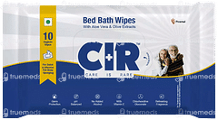 Cir Bed Bath Wipes 10