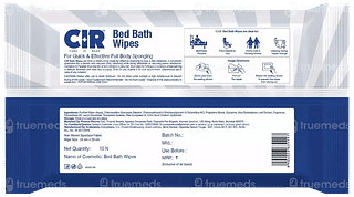 Cir Bed Bath Wipes 10