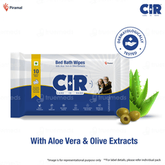 Cir Bed Bath Wipes 10