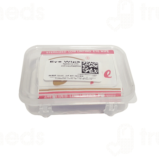 Iwipe Sterilized Low Linting Eye Wipes 25