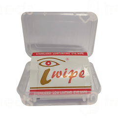 Iwipe Sterilized Low Linting Eye Wipes 25