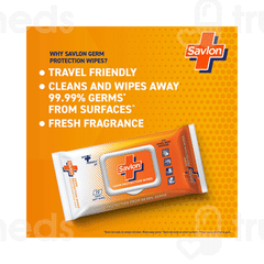 Savlon Germ Protection Wipes 72