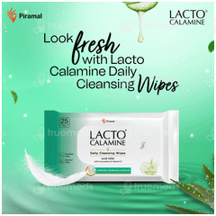 Lacto Calamine Daily Cleansing Wipes 25