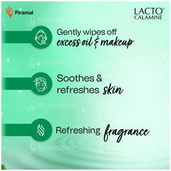 Lacto Calamine Daily Cleansing Wipes 25