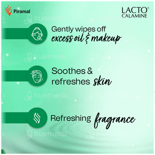 Lacto Calamine Daily Cleansing Wipes 25