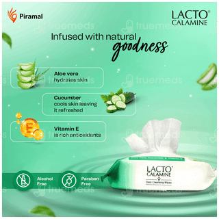 Lacto Calamine Daily Cleansing Wipes 25