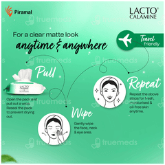 Lacto Calamine Daily Cleansing Wipes 25