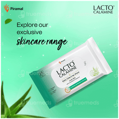 Lacto Calamine Daily Cleansing Wipes 25