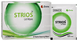 Strios Lid Wipes 24