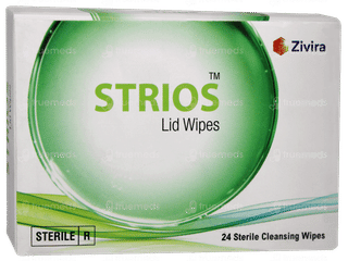 Strios Lid Wipes 24