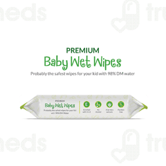 Bodyguard Premium Baby Wet Wipes 72