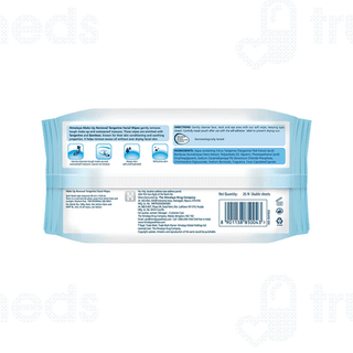 Himalaya Personal Care Make Up Removal Tangerine Facial Wipe 25