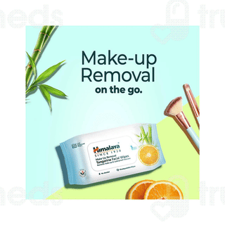 Himalaya Personal Care Make Up Removal Tangerine Facial Wipe 25