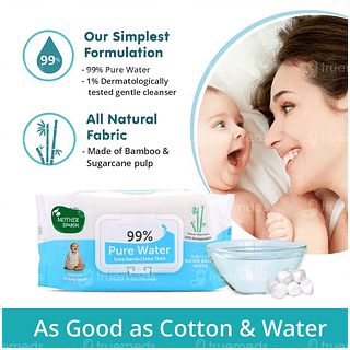 Mother Sparsh 99 % Pure Water Wipes Pack Of 72