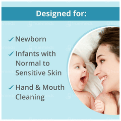 Mother Sparsh 99% Pure Water Baby Wipes 72 Mother Sparsh 99% Pure Water Baby Wipes 72