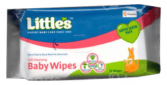 Littles Soft Cleansing Baby Wipes 72