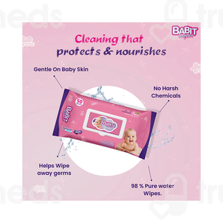 Babit Baby Care Wipes 50