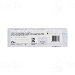 Seni Care Vitamin E And Allantoin Wet Wipes 80