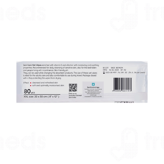Seni Care Vitamin E And Allantoin Wet Wipes 80