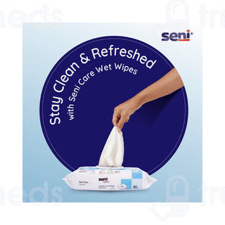 Seni Care Vitamin E And Allantoin Wet Wipes 80
