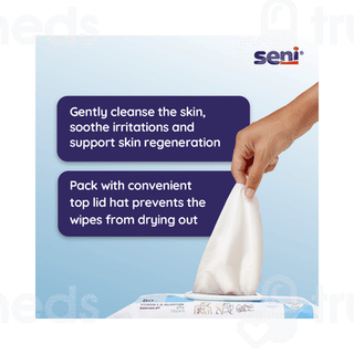 Seni Care Vitamin E And Allantoin Wet Wipes 80