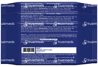Mamypoko Extra Clean Coconut & Aloe Wipes 72 Pack Of 3