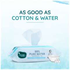 Mother Sparsh 99% Pure Water 72 Pack Of 2 Wipes