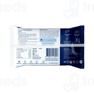 Igiene Safe & Hygienic 3 Ways Of Action Bed Bath Wipes 10