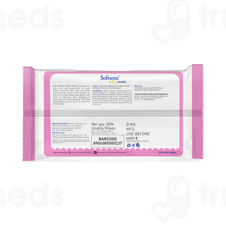 Softsens Baby Wipes 20