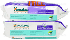 Himalaya Gentle Baby Extra Soft Buy 1 Get 1 Free Wipes 72