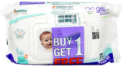 Himalaya Gentle Baby Extra Soft Buy 1 Get 1 Free Wipes 72