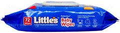 Littles Moisturesure New Baby Wipes 72
