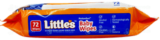 Littles Moisturesure New Baby Wipes 72