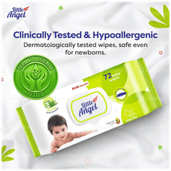 Little Angel Daily Care Baby Wipes 72