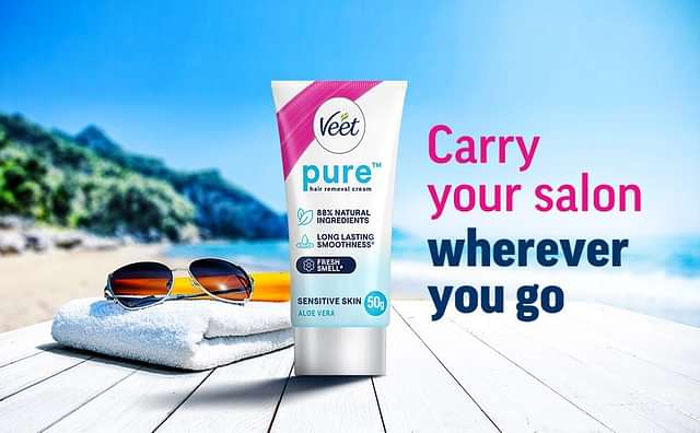 Veet Pure Aloe Vera Sensitive Skin Hair Removal Cream 50gm - From Brand 1