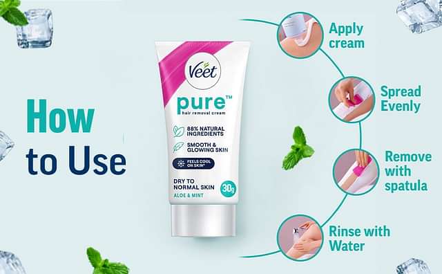 Veet Pure Dry Skin Hair Removal Cream 30gm - From Brand 2