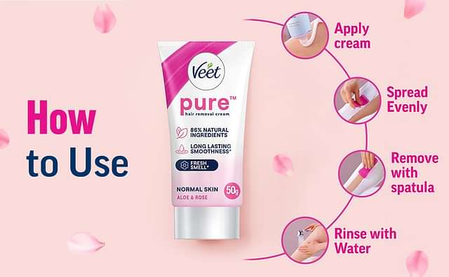 Veet Pure Hair Removal Normal Skin Cream 50gm - From Brand 2