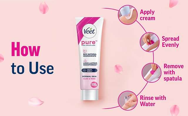 Veet Pure Normal Skin Hair Removal Cream 100gm - From Brand 2