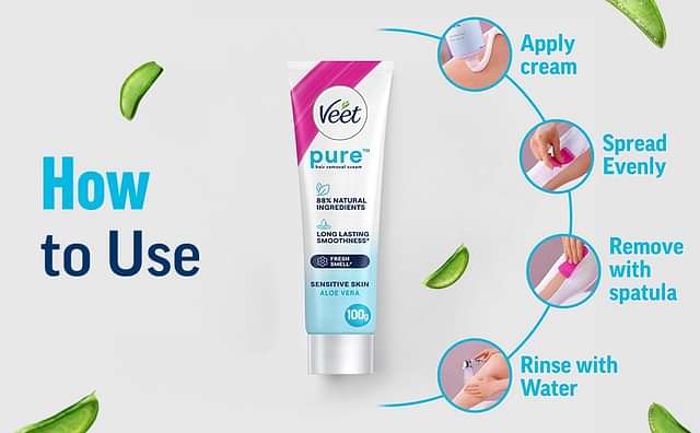 Veet Pure Sensitive Skin Hair Removal Cream 100gm - From Brand 3