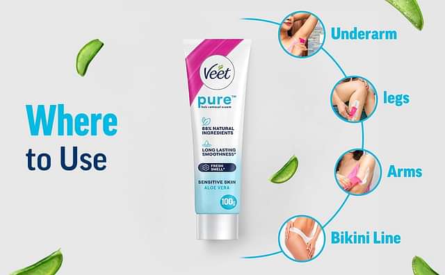 Veet Pure Sensitive Skin Hair Removal Cream 100gm - From Brand 2