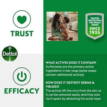 Dettol Cologne Fresh 100gm Pack Of 4 Soaps - From Brand 3