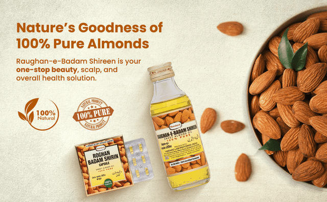 Hamdard Raughan E Badam Shireen Oil 50ml - From Brand 2