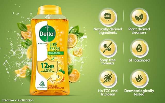 Dettol Refresh Bodywash And Shower Gel 250 ML - From Brand 4